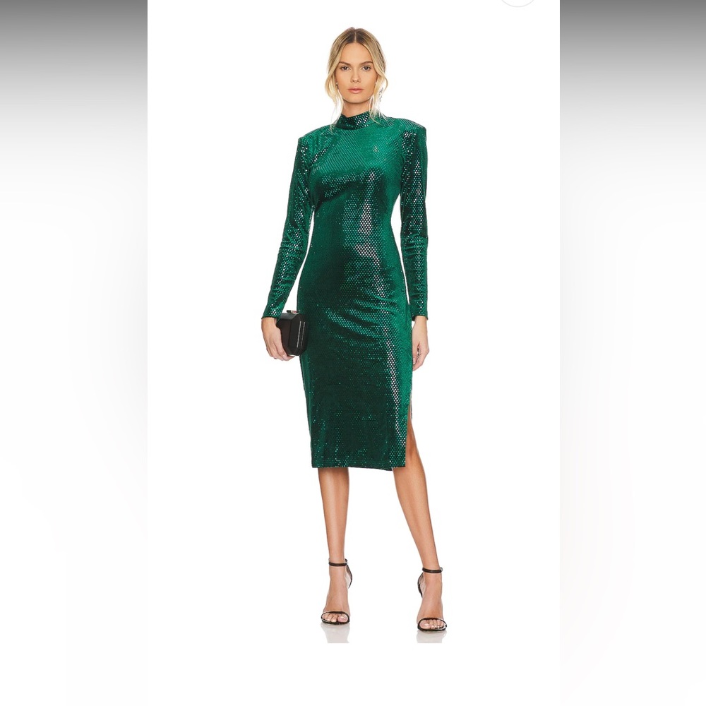 Steve Madden Evelina glittery Cocktail Dress